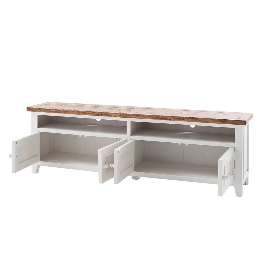 Balignton Kiefer lowboard Tv MassivWeiß iOXuTZPk