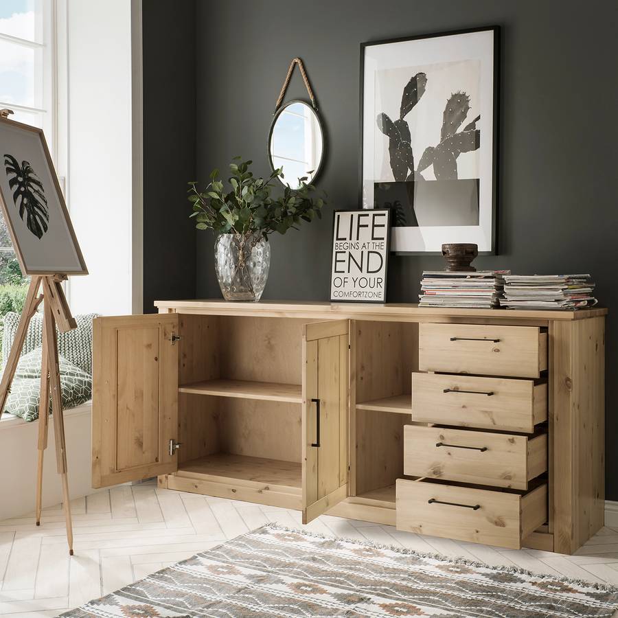 Kiefer Massiv Soyen Soyen I Kiefer Sideboard I Sideboard 4Ajc5q3LR