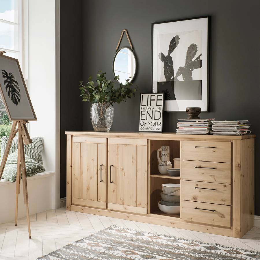 Kiefer Massiv Soyen Soyen I Kiefer Sideboard I Sideboard 4Ajc5q3LR