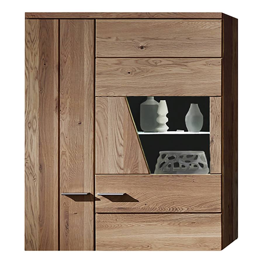 Wohnwand MassivArtisanBeton Ii4 Dekor Kalorama teiligEiche yYf6b7g