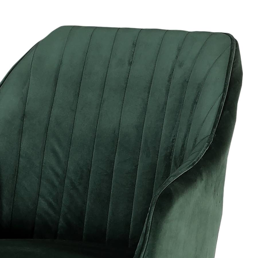 À MassifVert V Clair Chaise VeloursChêne Accoudoirs Ermelo zLUMVjpGqS