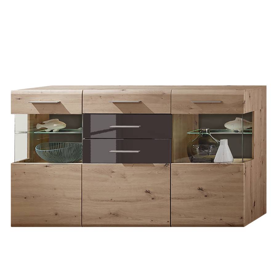 Artisan Eiche Sideboard DekorGrau Soldeu N0wyvmO8n