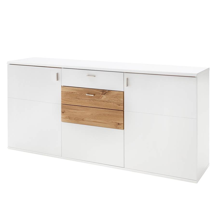 TeilmassivMatt Ii Wildeiche Beeliar Sideboard Weiß l3JFTcuK15