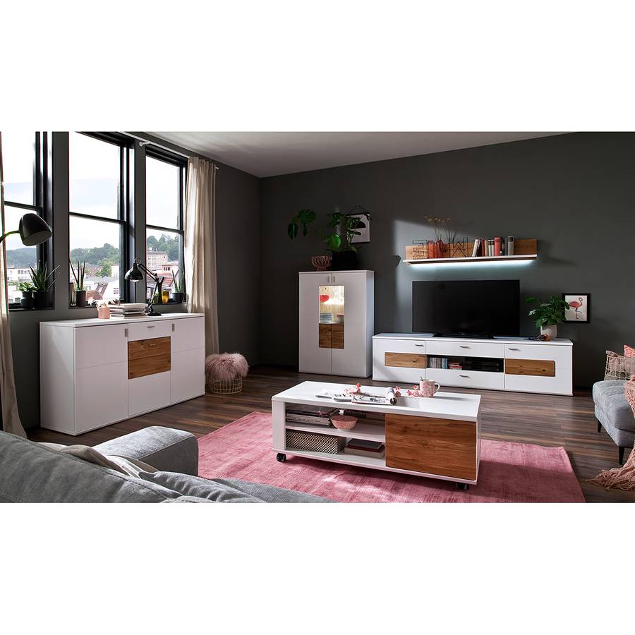 TeilmassivMatt Ii Wildeiche Beeliar Sideboard Weiß l3JFTcuK15