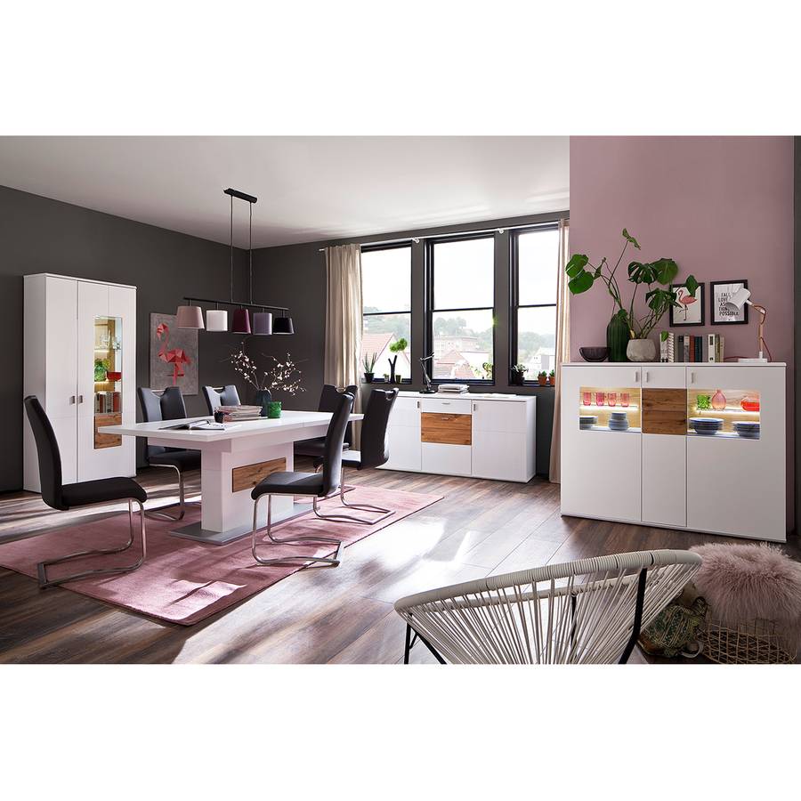TeilmassivMatt Ii Wildeiche Beeliar Sideboard Weiß l3JFTcuK15
