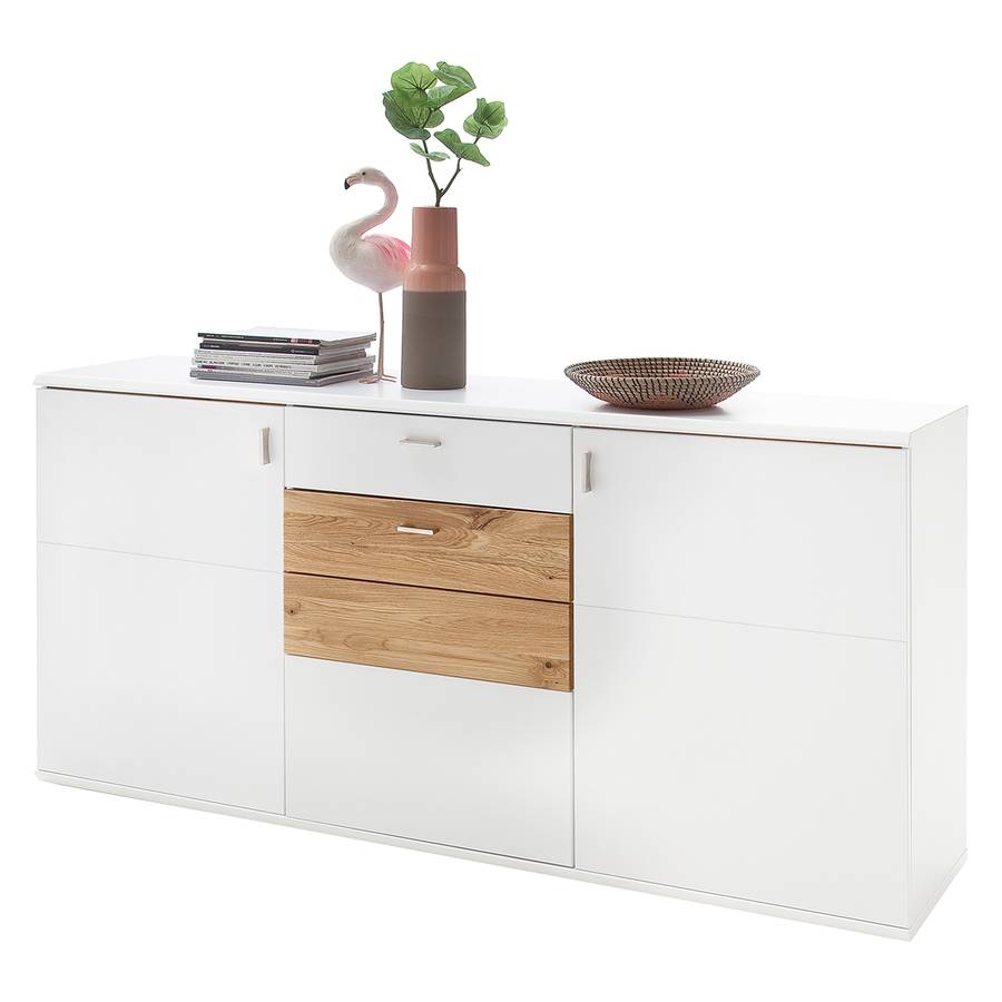TeilmassivMatt Ii Wildeiche Beeliar Sideboard Weiß l3JFTcuK15
