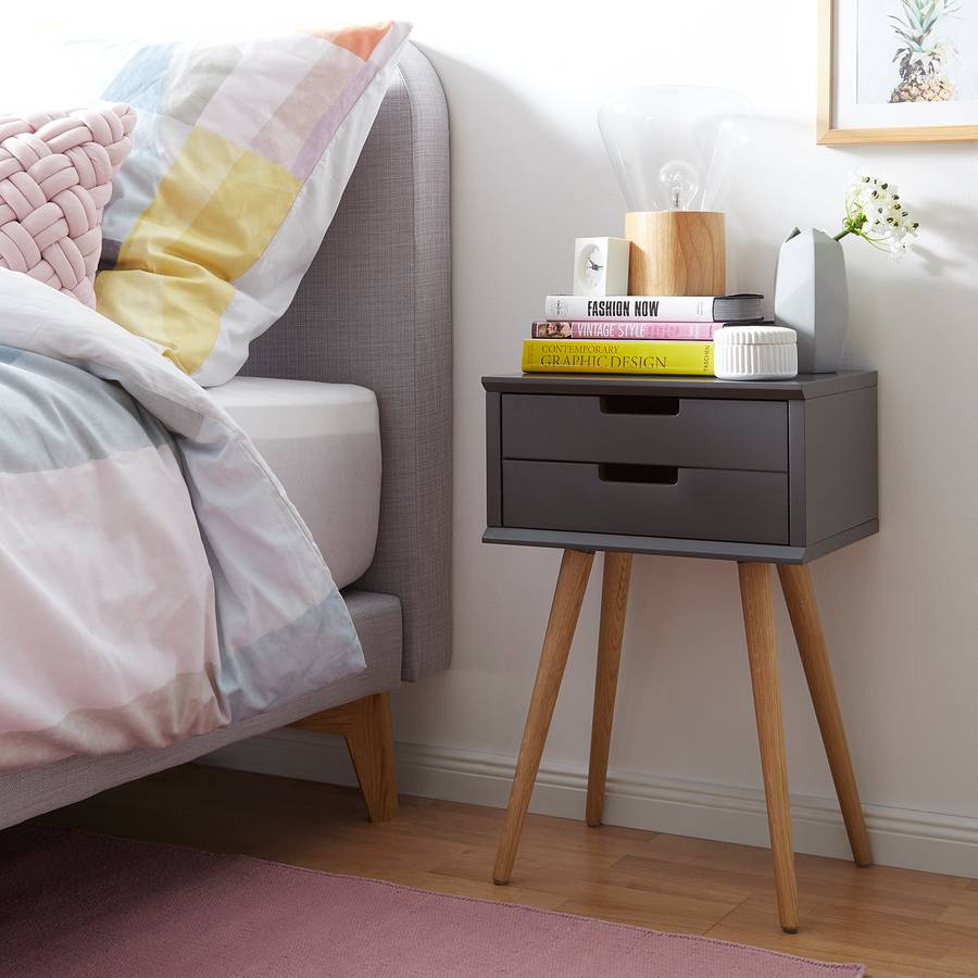 Gris Mitrana De Table Chevet Ii hQtrds