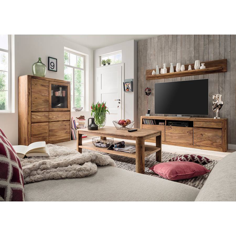Tv Tv Gaspar Tv Gaspar Massiv Sheesham Massiv lowboard lowboard Sheesham Nn8Om0wv
