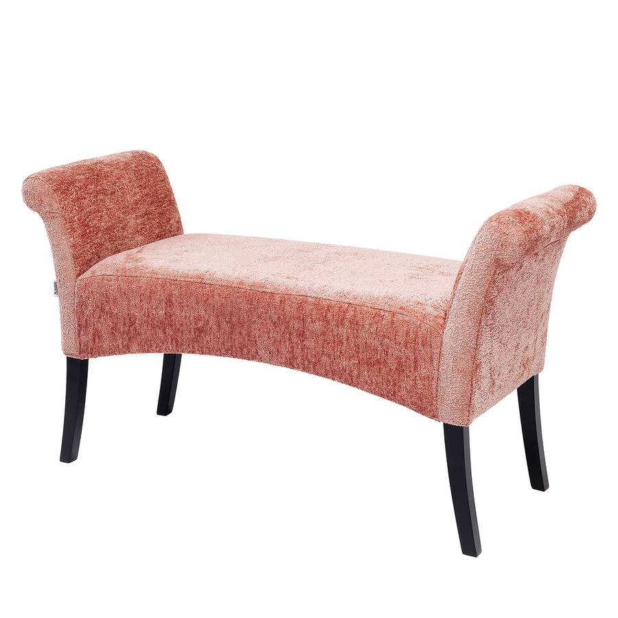 I Banc Hugs Motley StructuréHêtre D’entrée Tissu MassifCorail nwPk0OX8