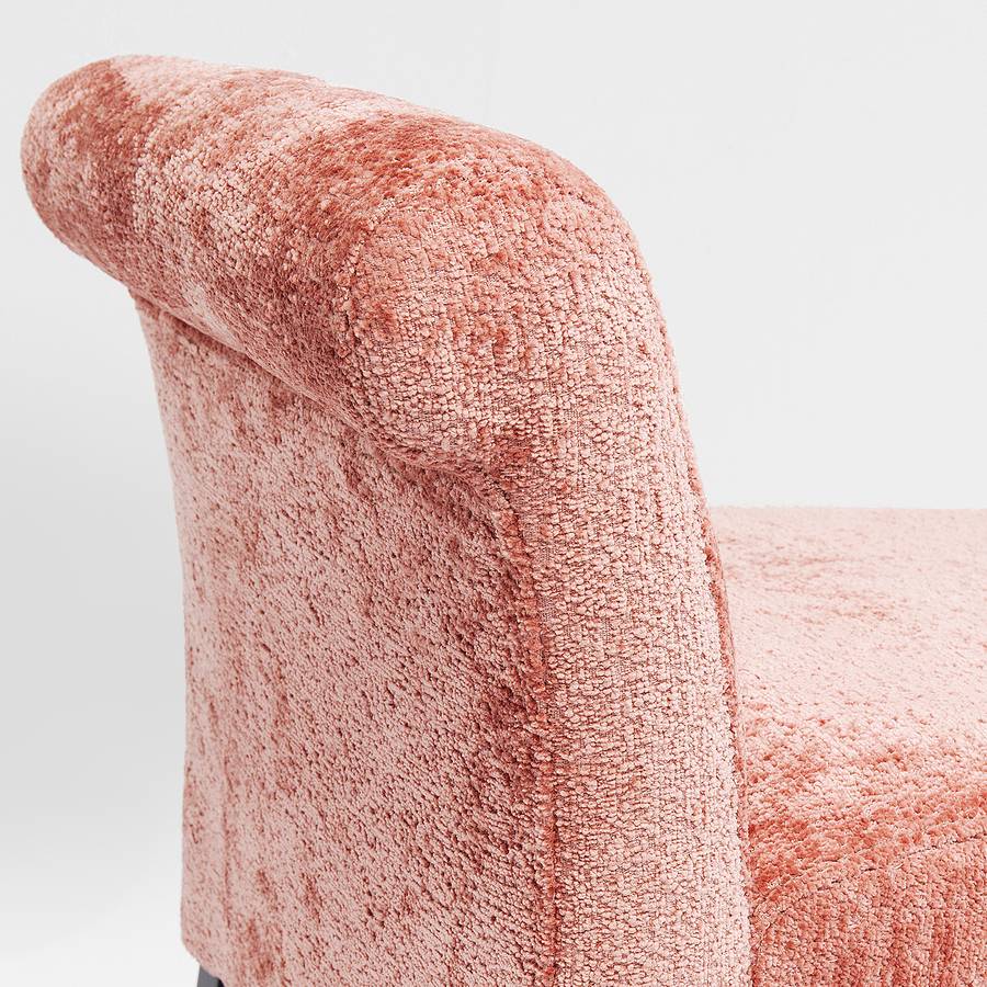 I Banc Hugs Motley StructuréHêtre D’entrée Tissu MassifCorail nwPk0OX8
