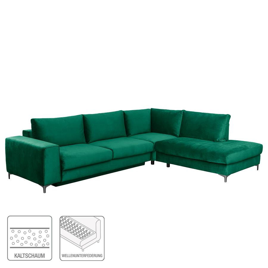 Rechts Baitz SamtOlivgrün Davorstehend I Ecksofa Longchair m80vNnw