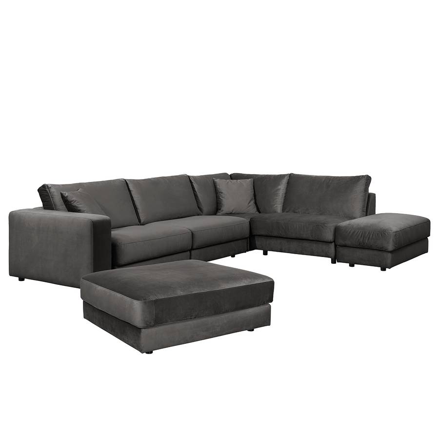 De VeloursGris Foncé D’angle Angle Canapé À Face Droitevu I Oakey wOm0vnN8