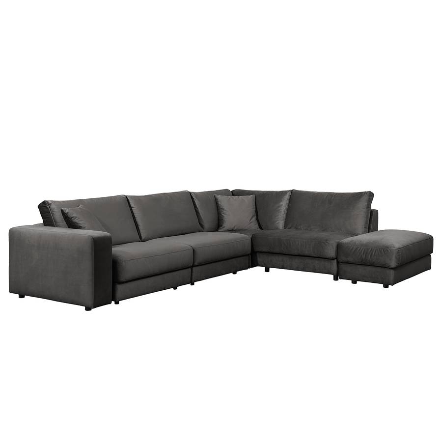 De VeloursGris Foncé D’angle Angle Canapé À Face Droitevu I Oakey wOm0vnN8