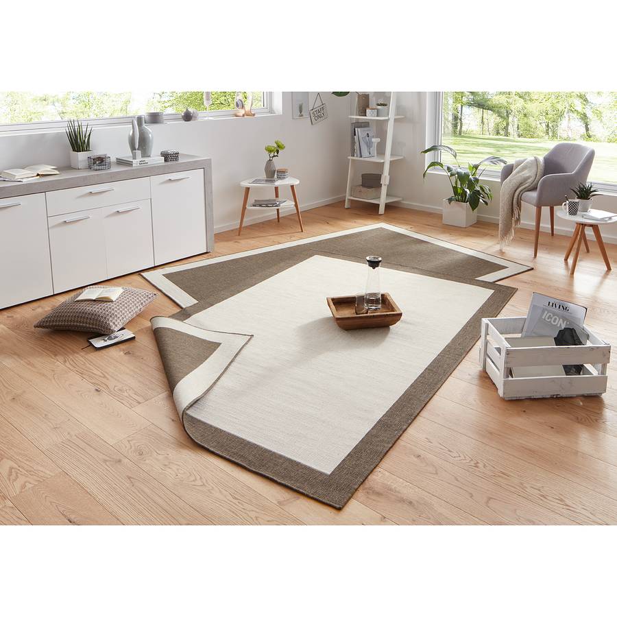 80 Tapis Panama IntérieurExtérieur SynthétiquesMarron X Cm Fibres 150 BrCedxo