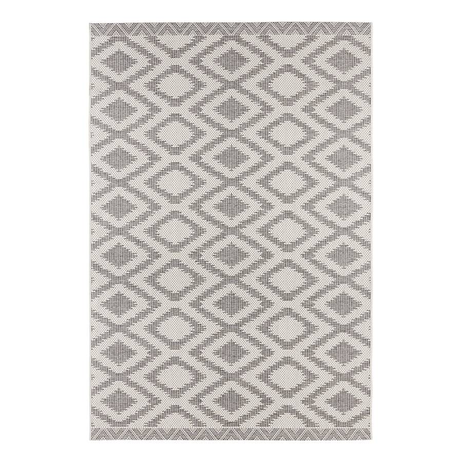 Tapis IntérieurExtérieur Lumineux 70 X Fibres SynthétiquesGris 140 Cm Isle JlcFK1