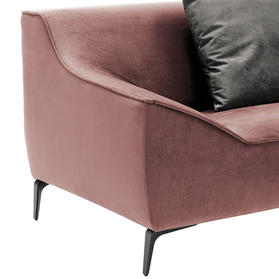 Rosas Davorstehend SamtMauve I Rechts Ecksofa Longchair ulTJ31cFK