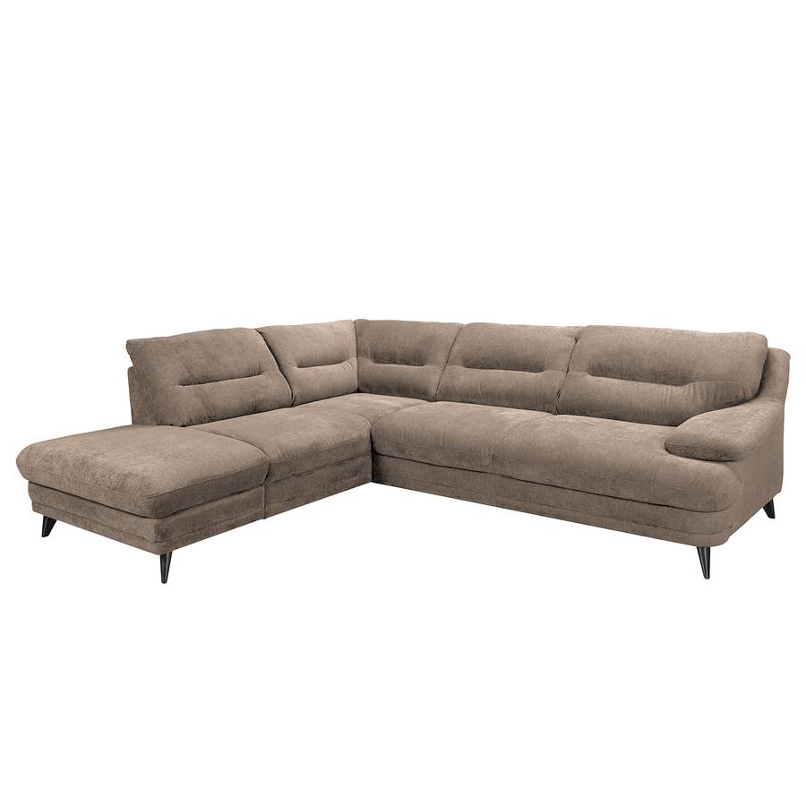 Rechts Lutz I Ottomane Ecksofa Davorstehend MicrofaserTaupe rhCstQd