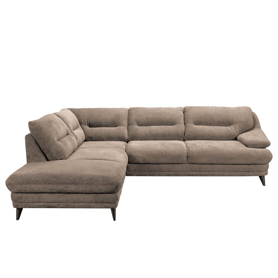 Rechts Lutz I Ottomane Ecksofa Davorstehend MicrofaserTaupe rhCstQd