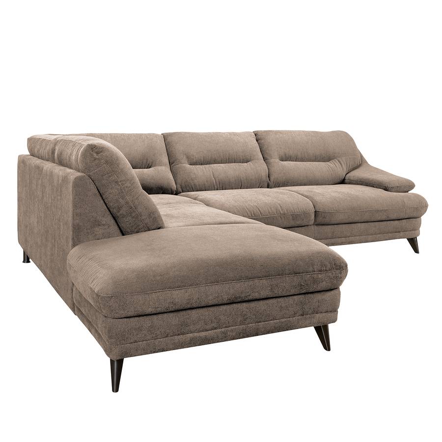 Rechts Lutz I Ottomane Ecksofa Davorstehend MicrofaserTaupe rhCstQd
