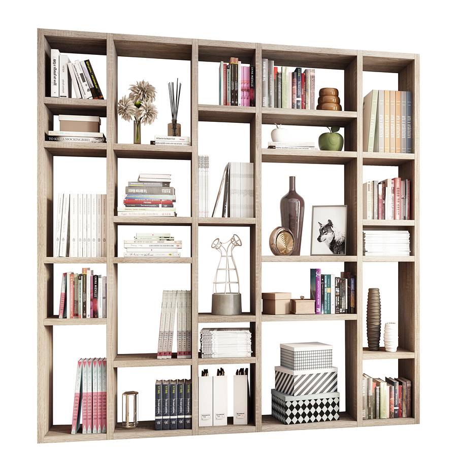 Eiche Cm Sonoma Iv Emporior Dekor214 Bücherregal oCWdxBre