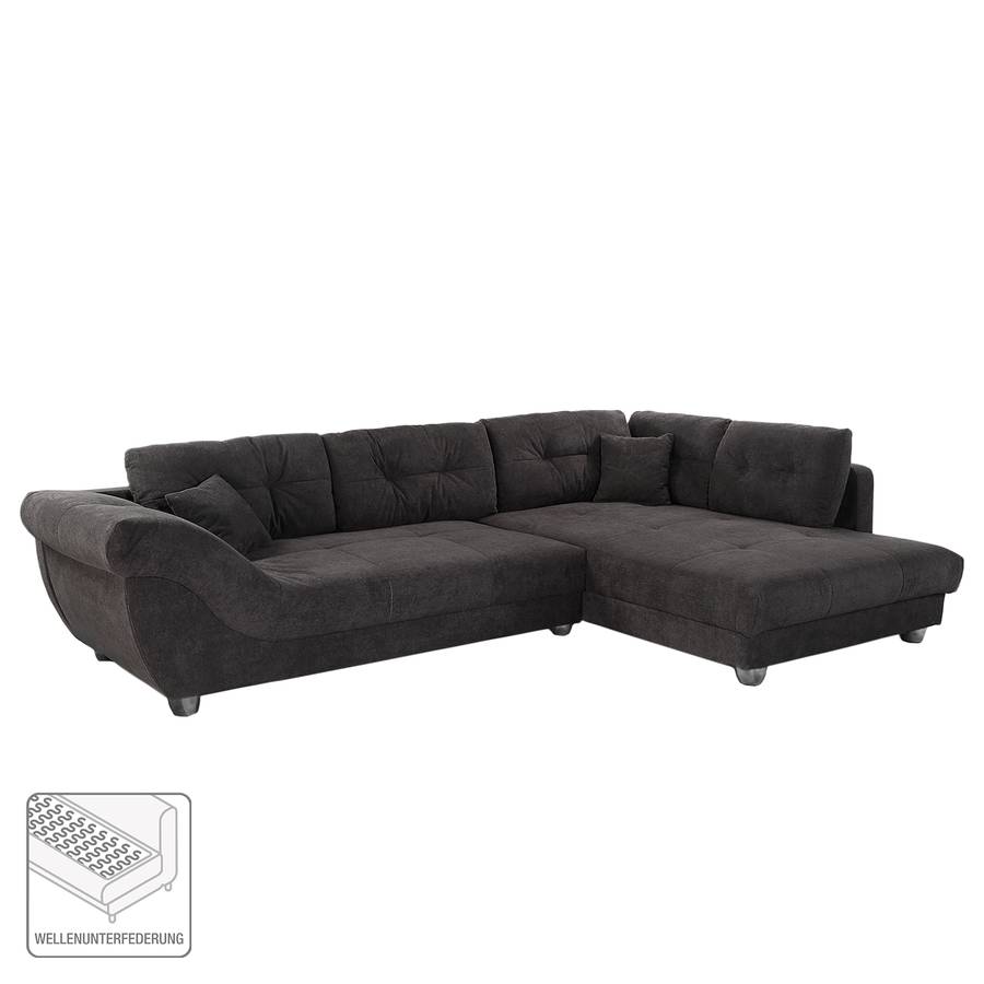 Canapé D’angle Canapé D’angle Kagel TissuAnthracite vnP8ymN0wO
