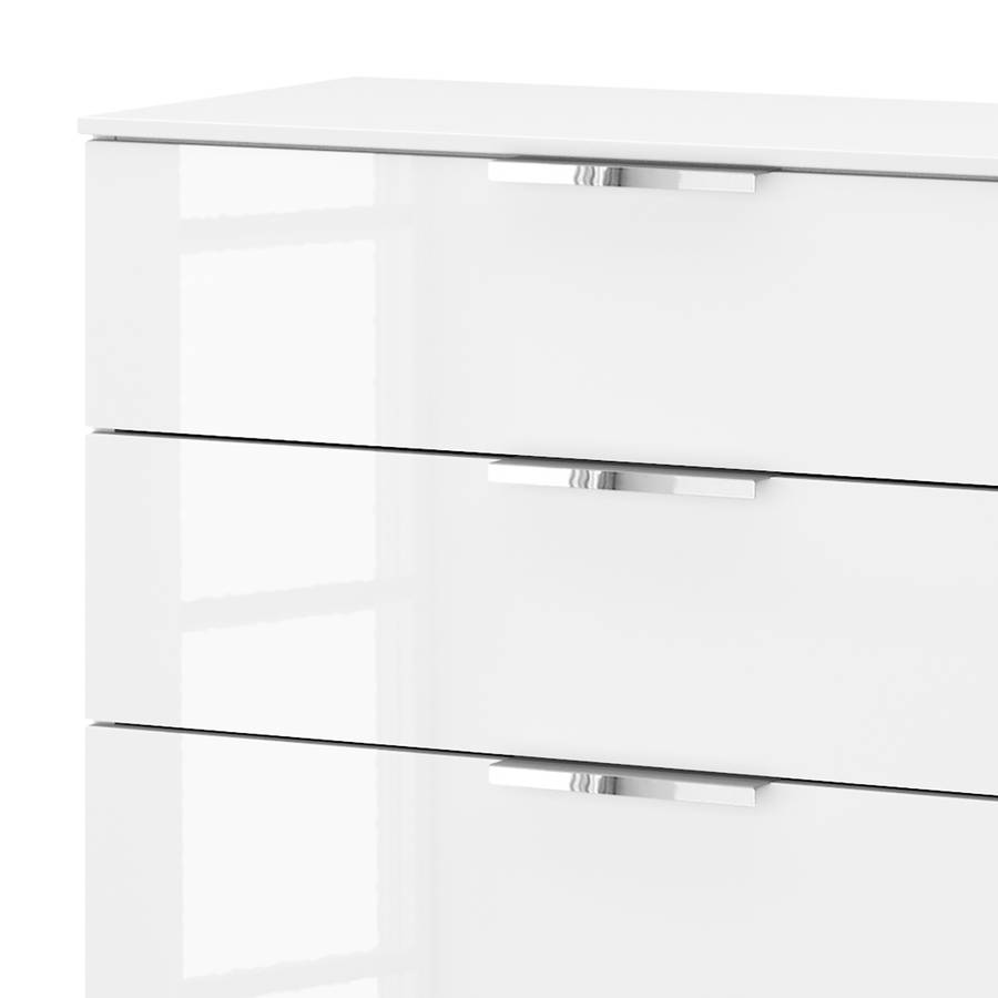 Hochglanz Vii WeißAlpinweißChrom Kommode Skøp N8n0wyOvm