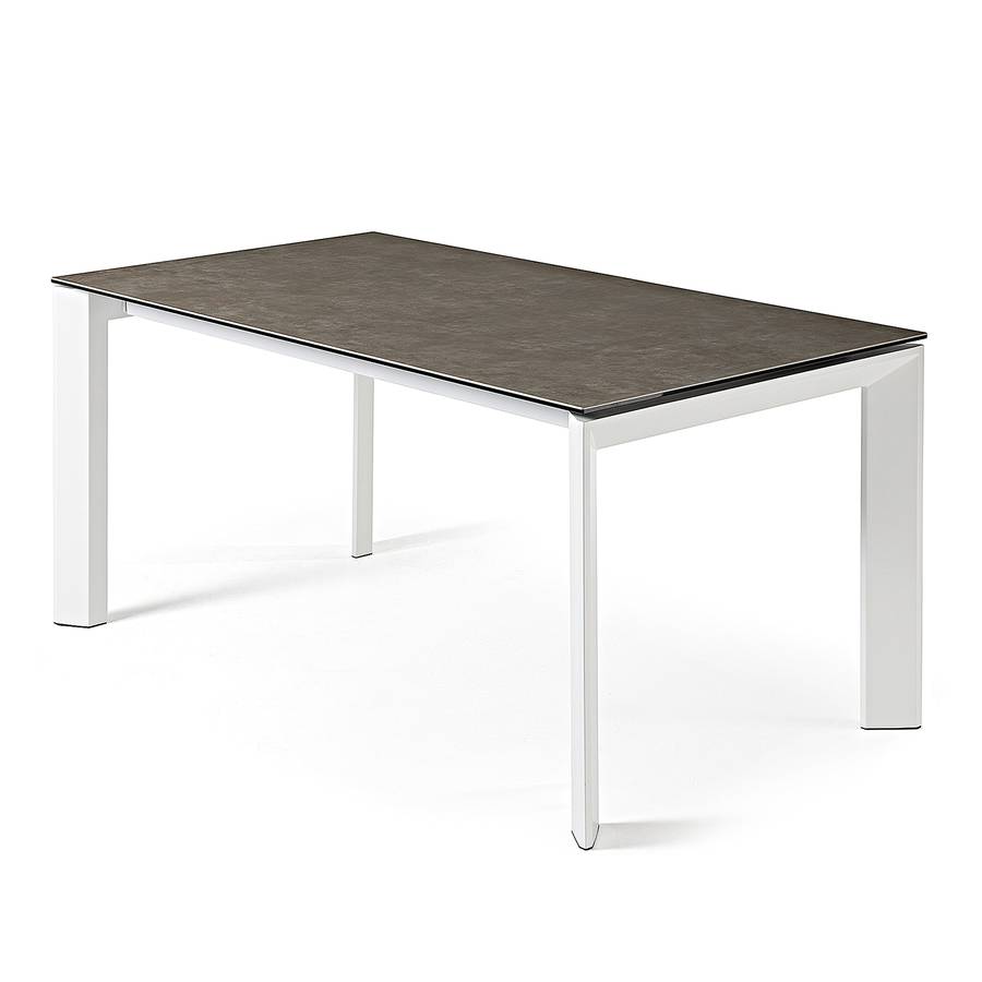Esstisch IausziehbarPorzellanStahl X 140 Grau Weiß 90 Cm Retie qMUzVpS