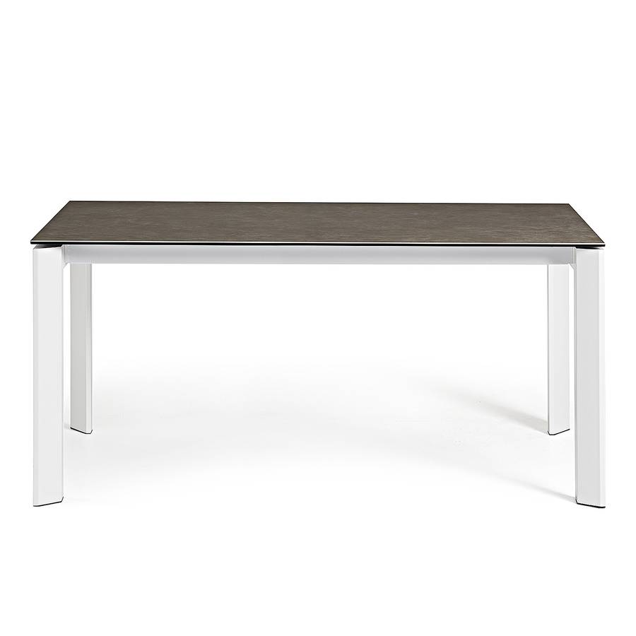 Esstisch IausziehbarPorzellanStahl X 140 Grau Weiß 90 Cm Retie qMUzVpS