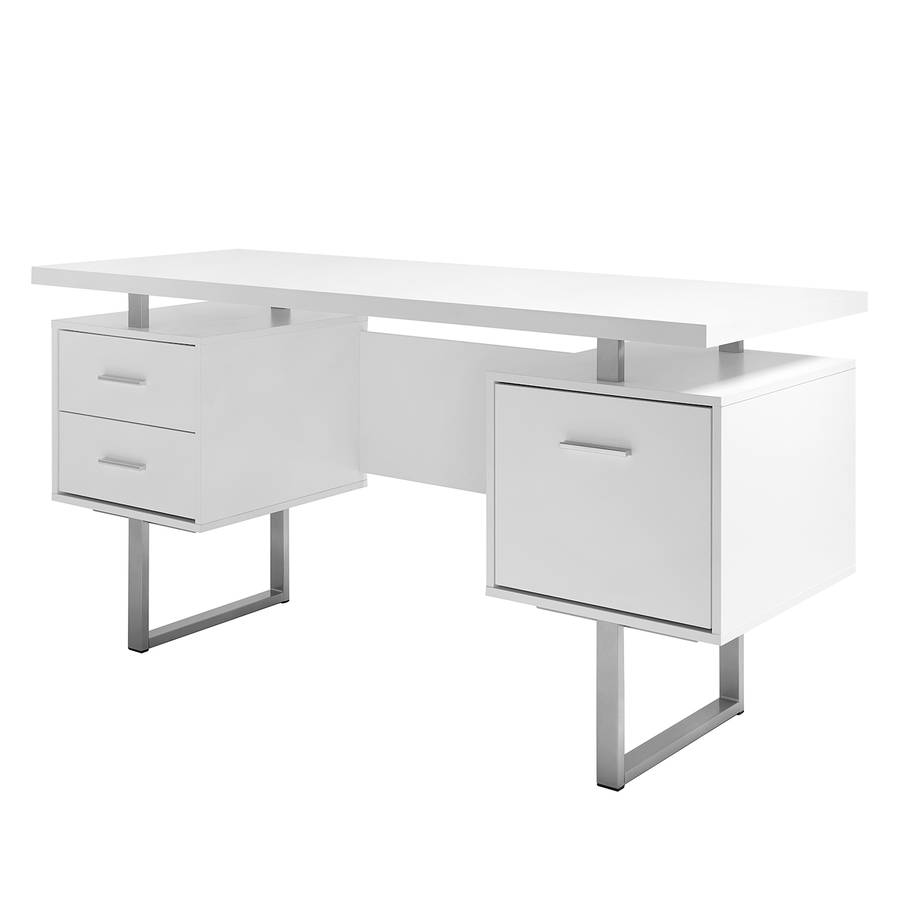 Clb Schreibtisch Clb Schreibtisch 150 150 Schreibtisch Clb WeißSilber 150 Clb WeißSilber 150 WeißSilber Schreibtisch D29IEH