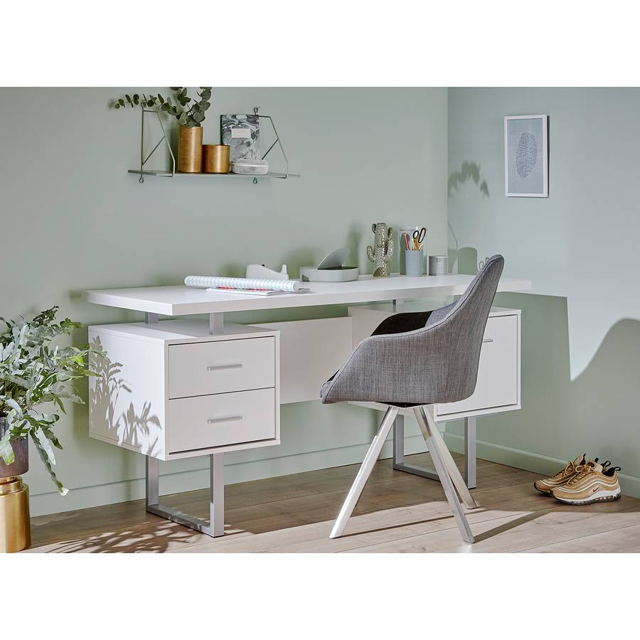 Clb Schreibtisch Clb Schreibtisch 150 150 Schreibtisch Clb WeißSilber 150 Clb WeißSilber 150 WeißSilber Schreibtisch D29IEH