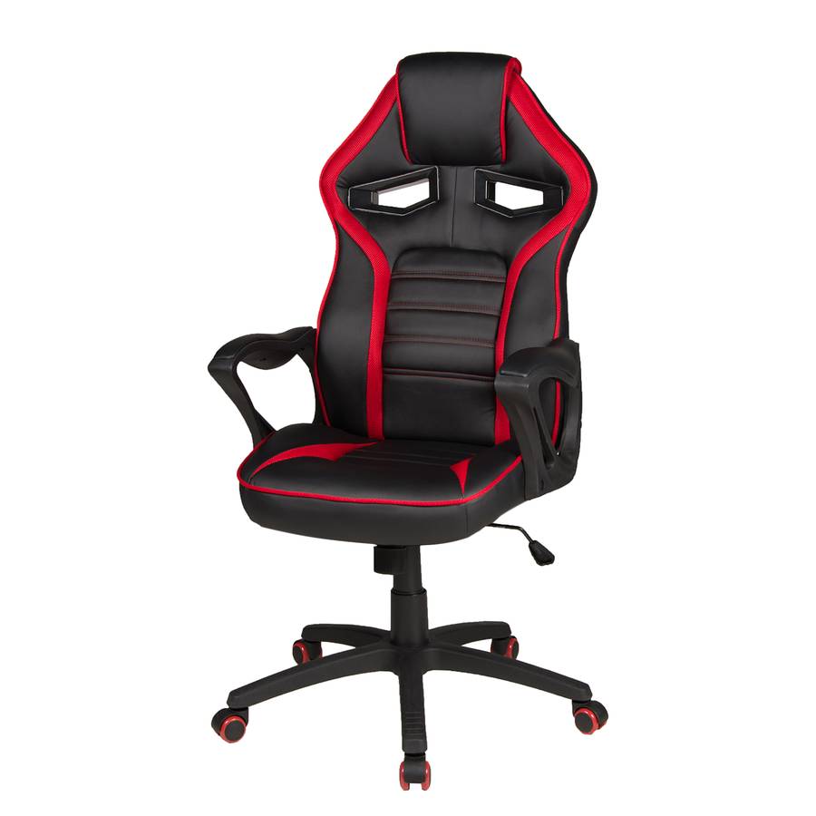 Rot KunstlederKunststoffSchwarz Gaming Chair Gaming Splash Splash KunstlederKunststoffSchwarz Chair WHDe2YE9I