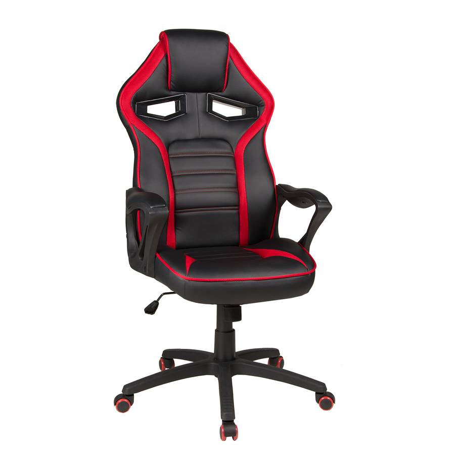 Rot KunstlederKunststoffSchwarz Gaming Chair Gaming Splash Splash KunstlederKunststoffSchwarz Chair WHDe2YE9I