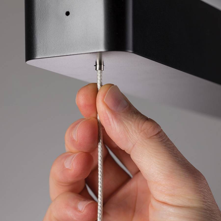 flammig Led I Lento Massiv1 pendelleuchte AluminiumGummibaum gby76fvY