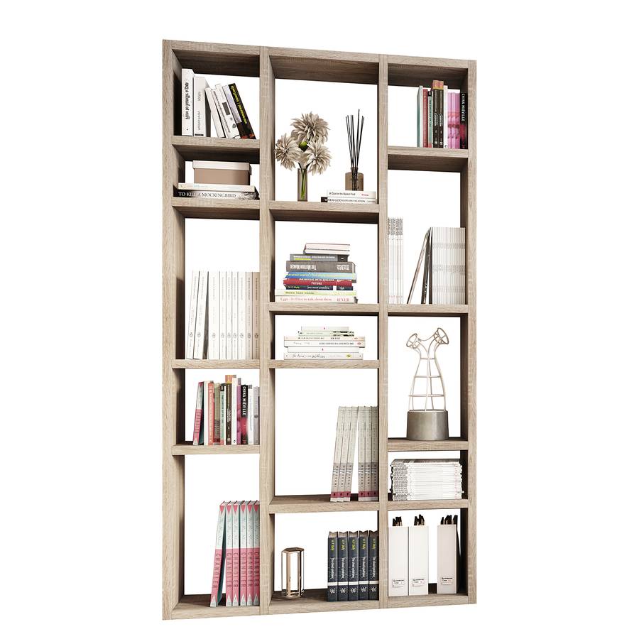 Eiche Cm Bücherregal Sonoma Emporior Dekor120 Iv 0ONn8vmw