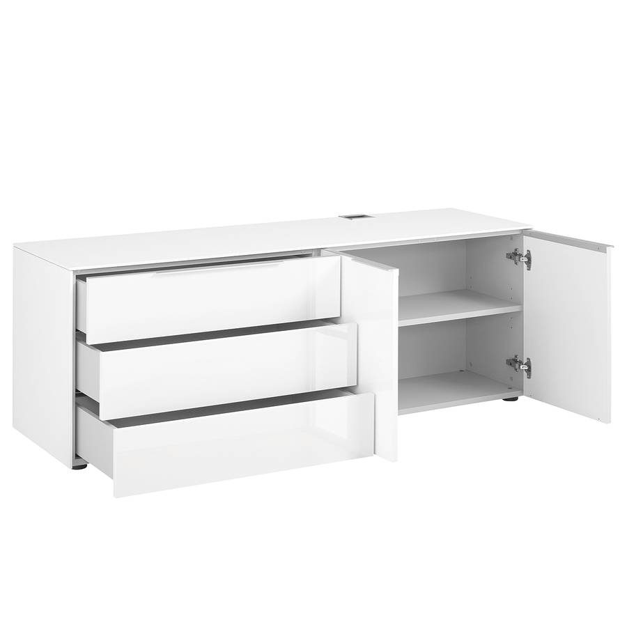 Hochglanz Sideboard Sideboard Edjust I Edjust Weiß kiPTZXOu