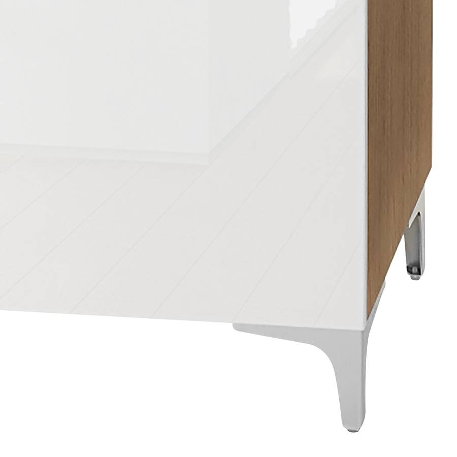Kommode Glas Riviera WeißEiche Shino Dekor Iii jL3ASq5c4R