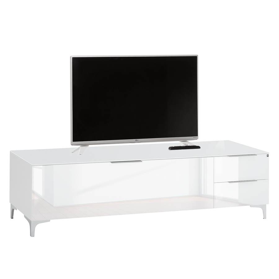 Glas lowboard Weiß Iv Shino Tv X0PknwO8