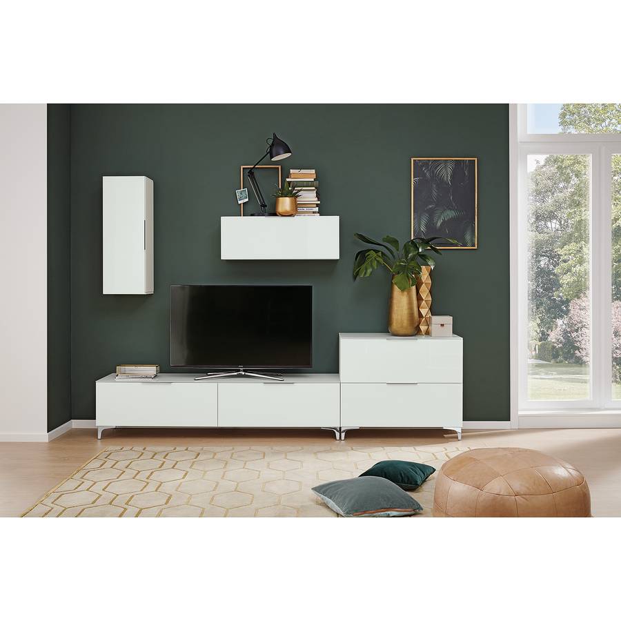 Kommode I Glas Weiß77 Cm Shino thxsrCQd