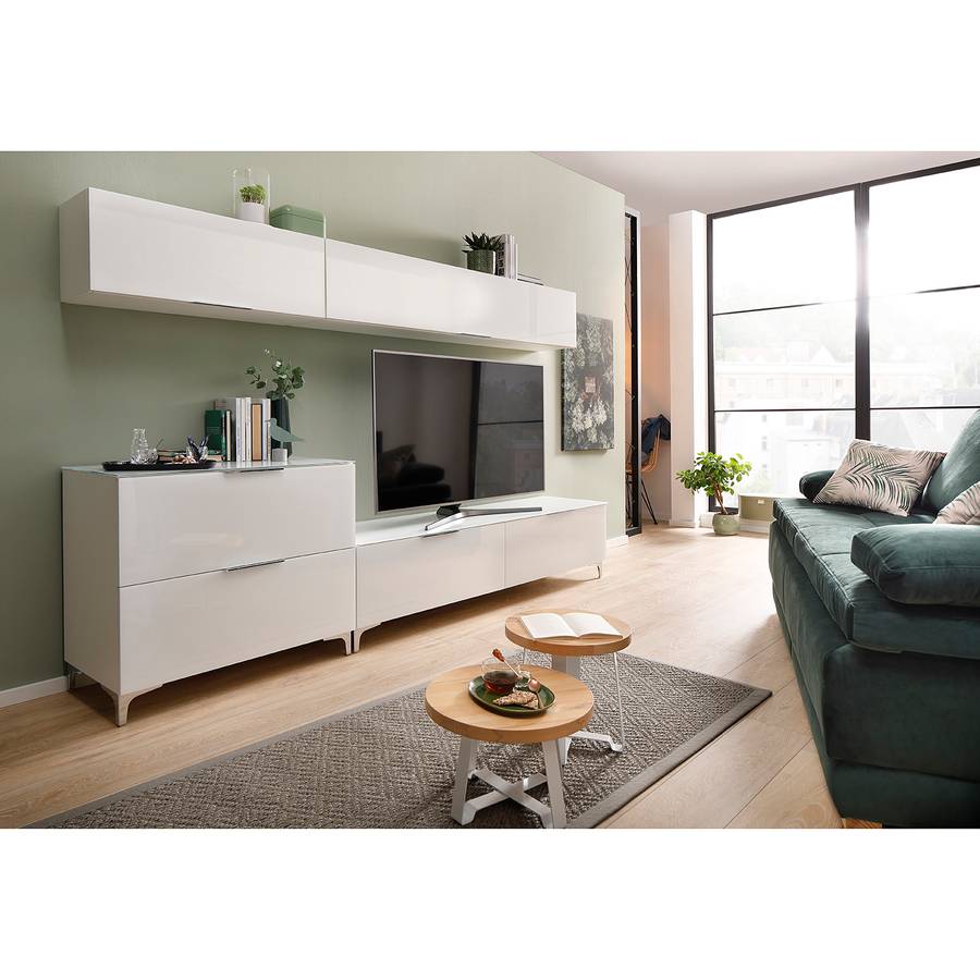Kommode I Glas Weiß77 Cm Shino thxsrCQd