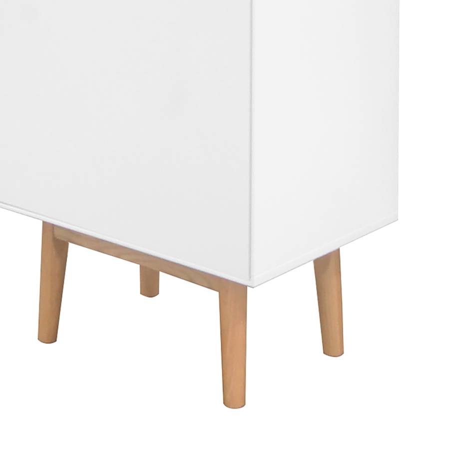 Mat En MassifBlanc Chêne Lindholm Vitrine Partiellement wn0OPk