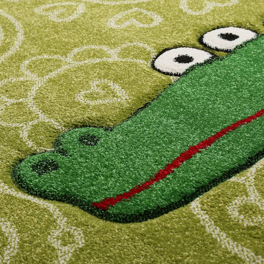 X Crocodile Cm Kinderteppich WebstoffGrün 170 120 hxsQrCBtd