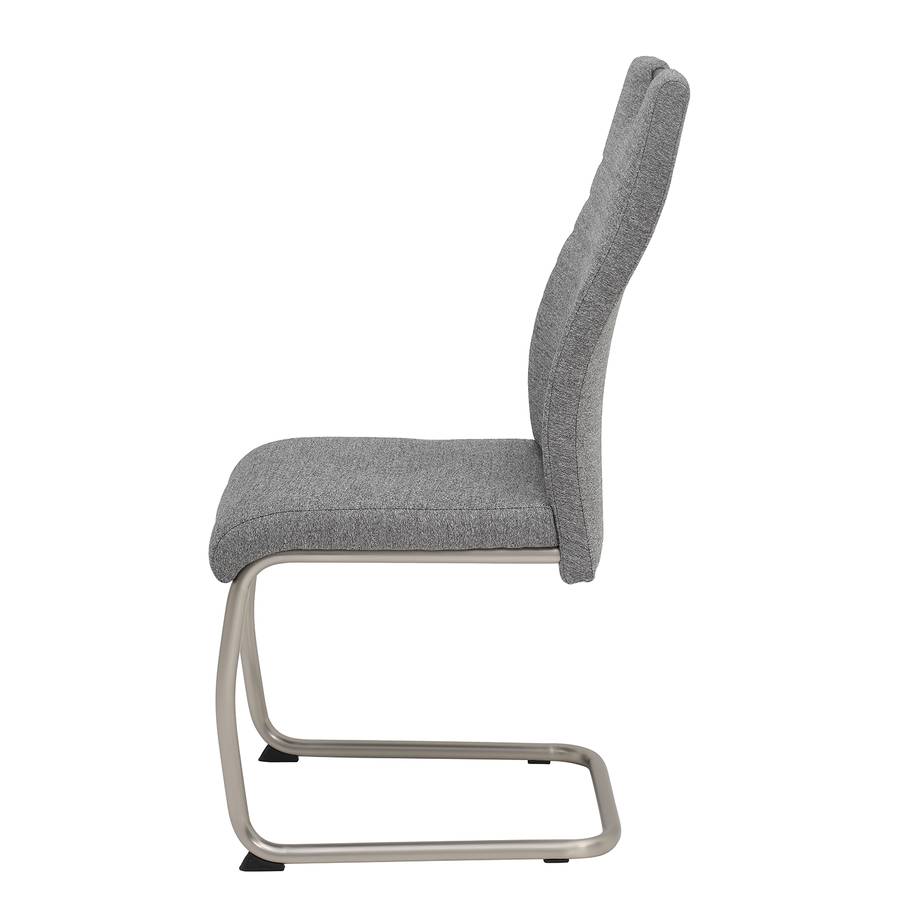Gris 2TissuAcierArgenté De Chaises Nimbuslot Cantilever 8k0wPnO