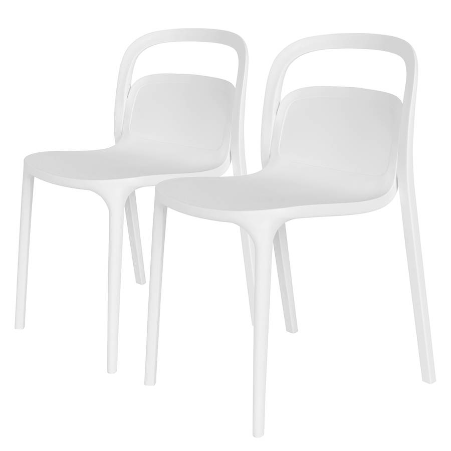 Chaises De Caloulot Chaises PlastiqueBlanc Caloulot 2Matière fy67gb