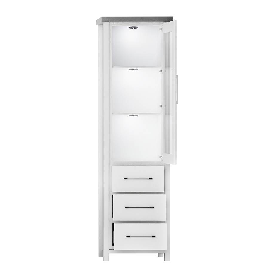 Standvitrine Touros Touros MassivWeißGrau MassivWeißGrau Standvitrine MassivWeißGrau Standvitrine Touros Kiefer Standvitrine Kiefer Kiefer Touros QrdCxths