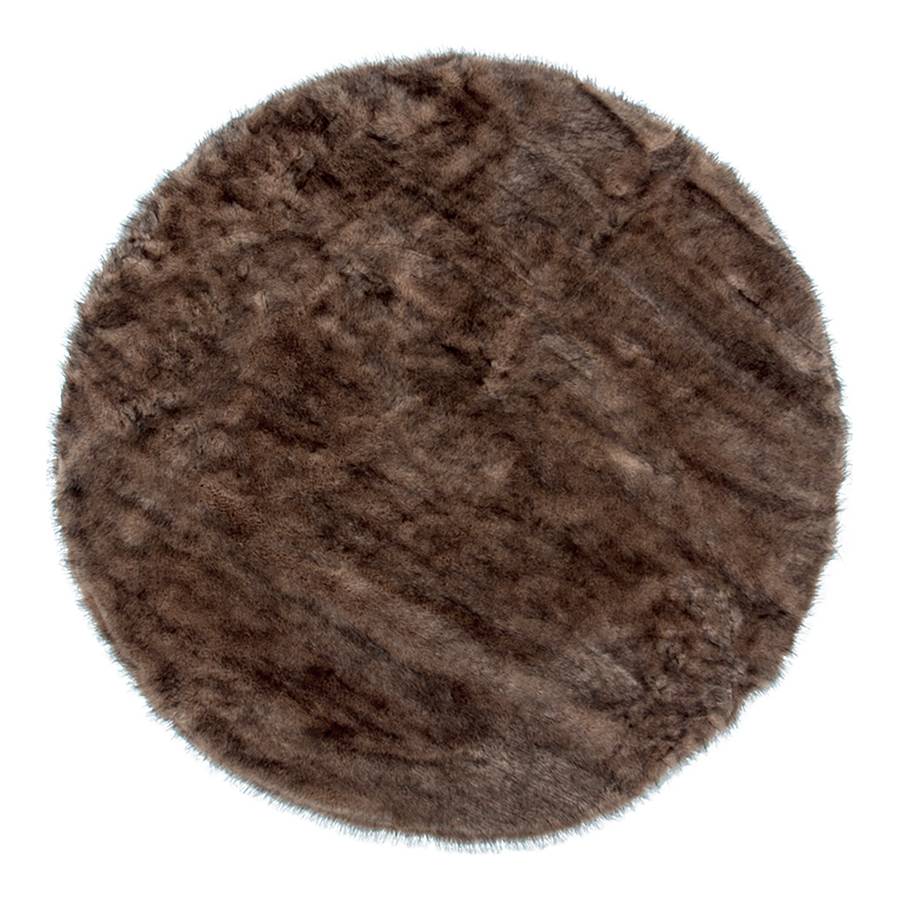 En Circle Tapis Crown Peau Marron bgf67y