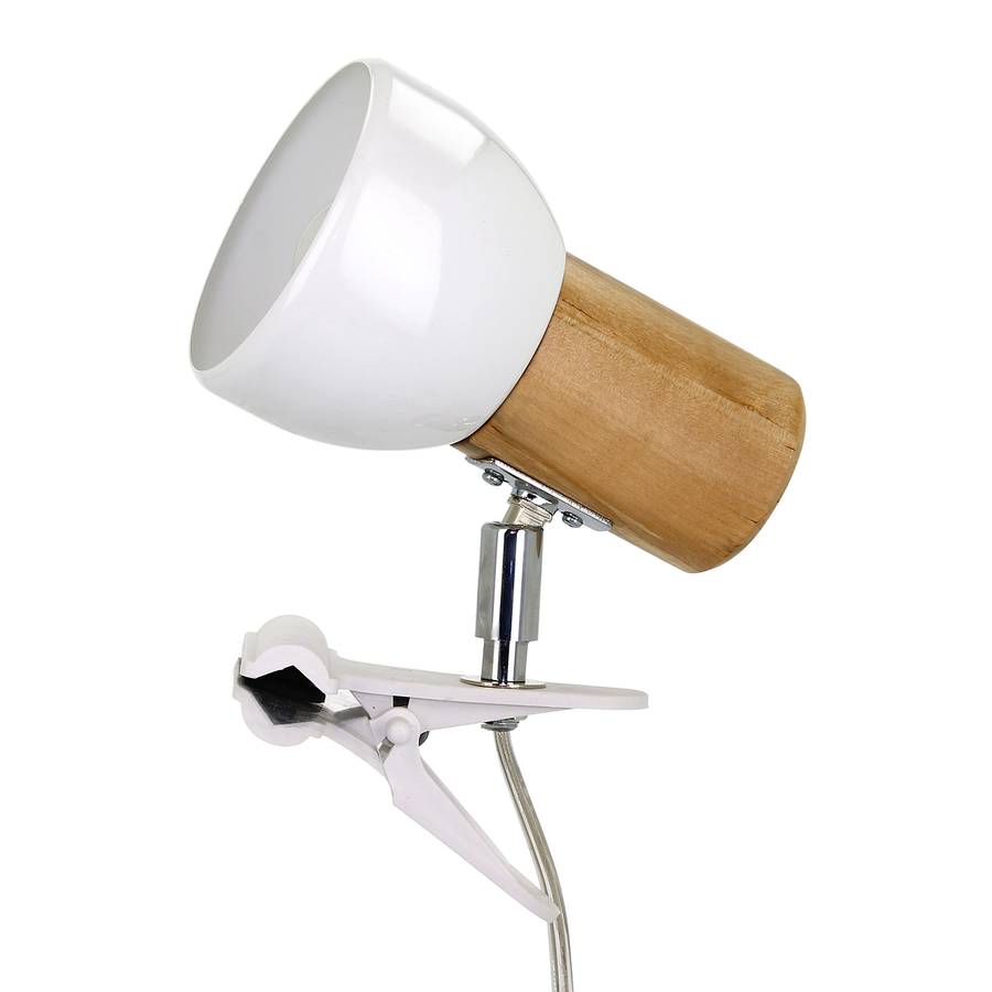 Lampe Iv Svenda Ampoule AcierChêne Massif1 Okw0P8Xn