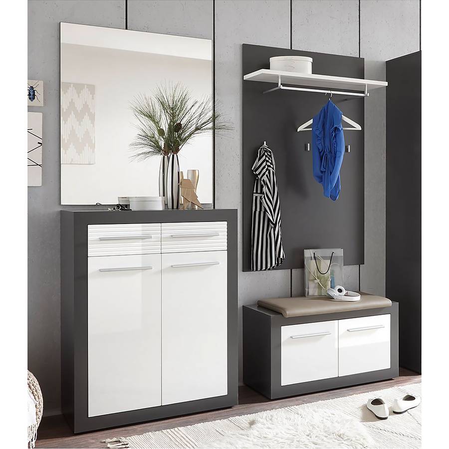 BrillantAnthracite ÉlémBlanc Iii4 Ensemble D’entrée Bettna b76gYfy