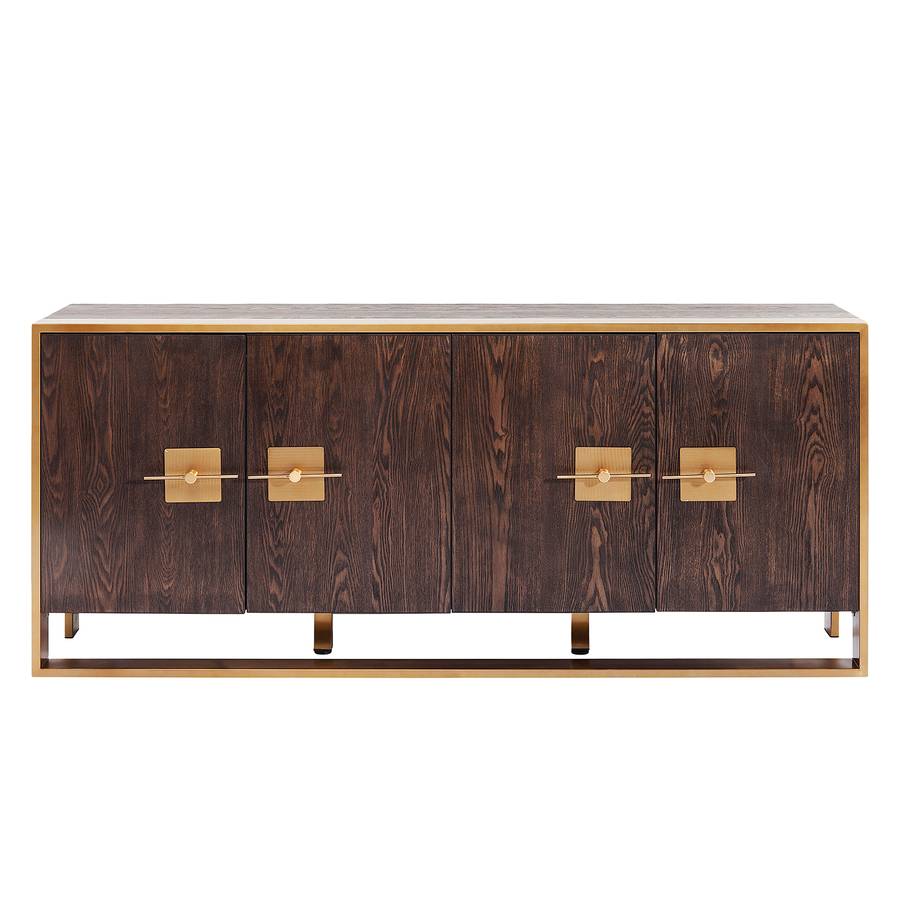 Osaka Esche Sideboard Osaka Osaka Esche Sideboard FurnierEdelstahlMessing Sideboard FurnierEdelstahlMessing kZPXiTOu