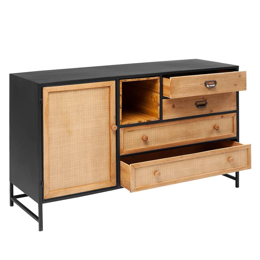Sideboard StahlBraunSchwarz Sideboard StahlBraunSchwarz Sideboard Bistro Bistro Ii Ii Bistro Ii bYvf76gy