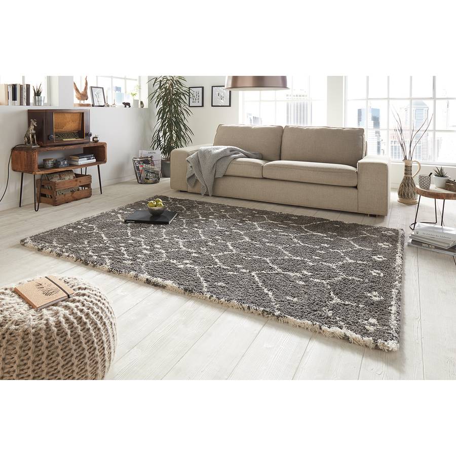 80 Cm 150 Tapis Épais X Fibres Frame SynthétiquesTaupeBlanc BWxroQdCeE